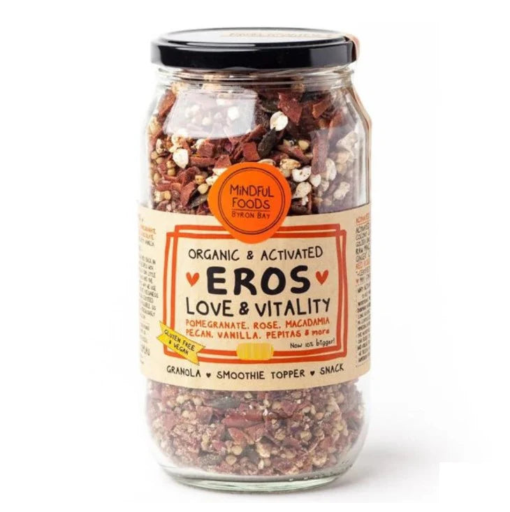 Mindful Foods Eros Love & Vitality Granola Organic & Activated 400g