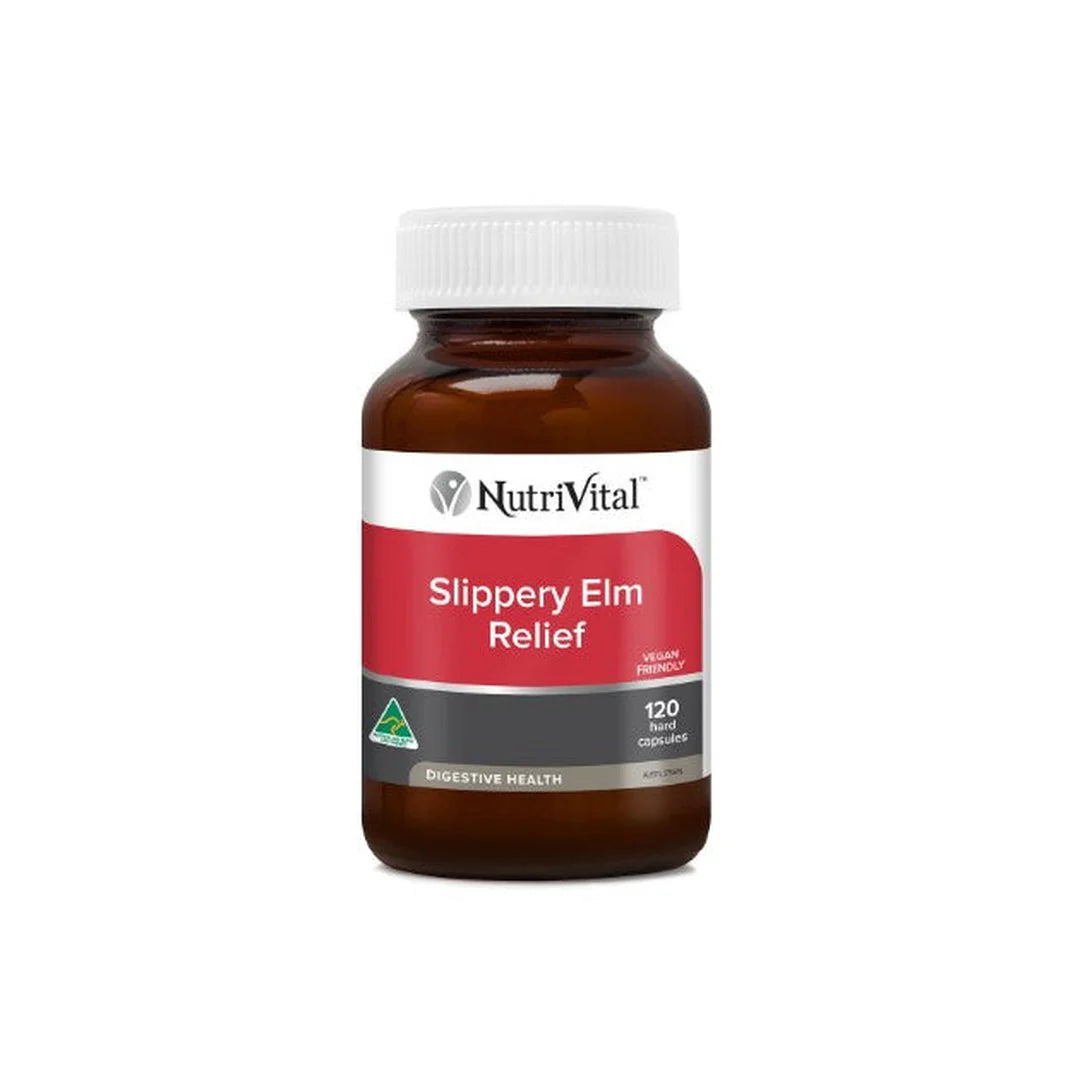 Nutrivital Slippery Elm Relief 120 caps