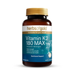 Herbs Of Gold Vitamin K2 180 MAX, 60 Caps