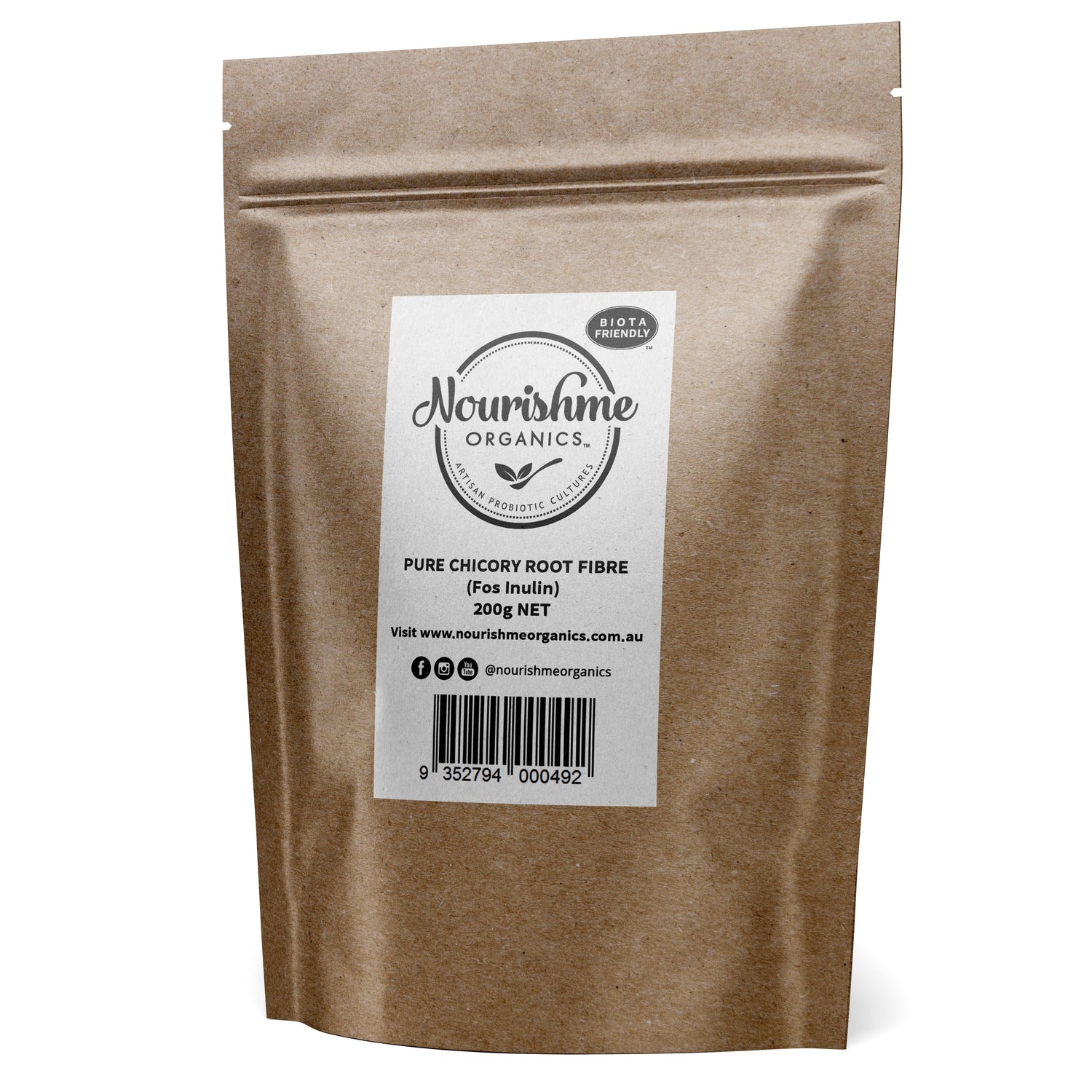 Organic Chicory Root Fibre 200g