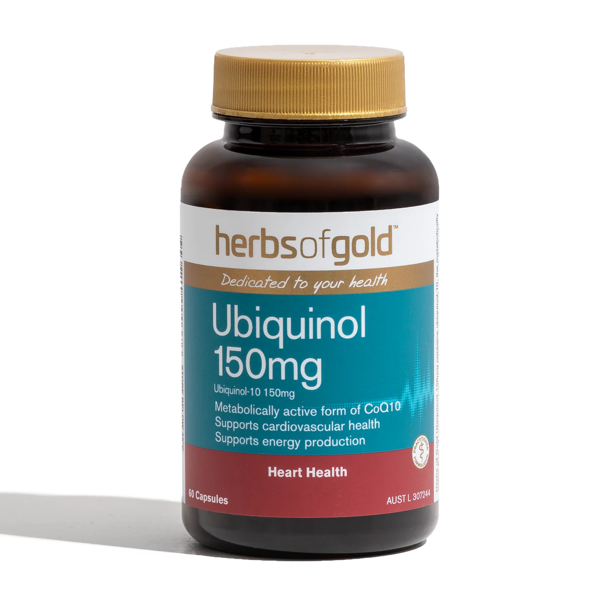 Herbs of Gold Ubiquinol 150mg 30C
