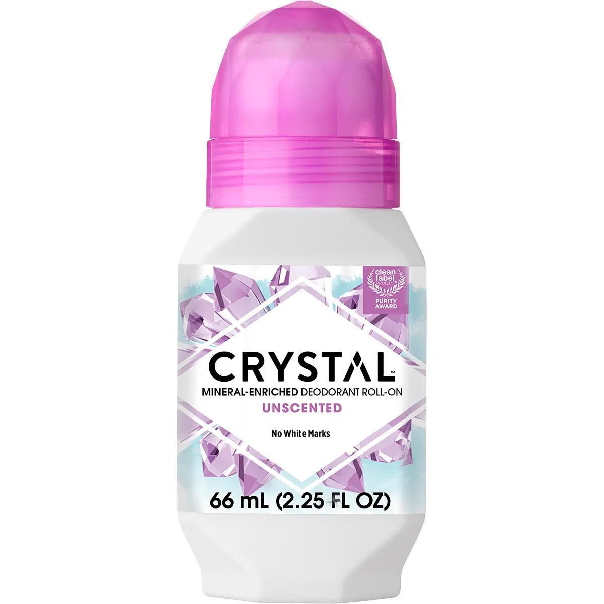 Crystal Roll-On Deodorant Unscented 66ml