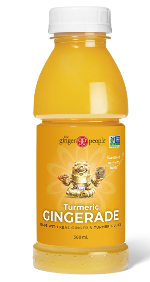 The Ginger People Turmeric Gingerade Real Ginger & Turmeric Juice 360ml